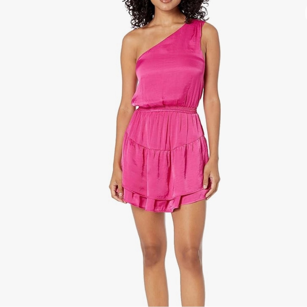 Steve Madden one shoulder asymmetrical dress